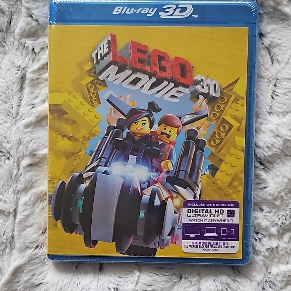 The LEGO Movie 3D Blu-ray, New